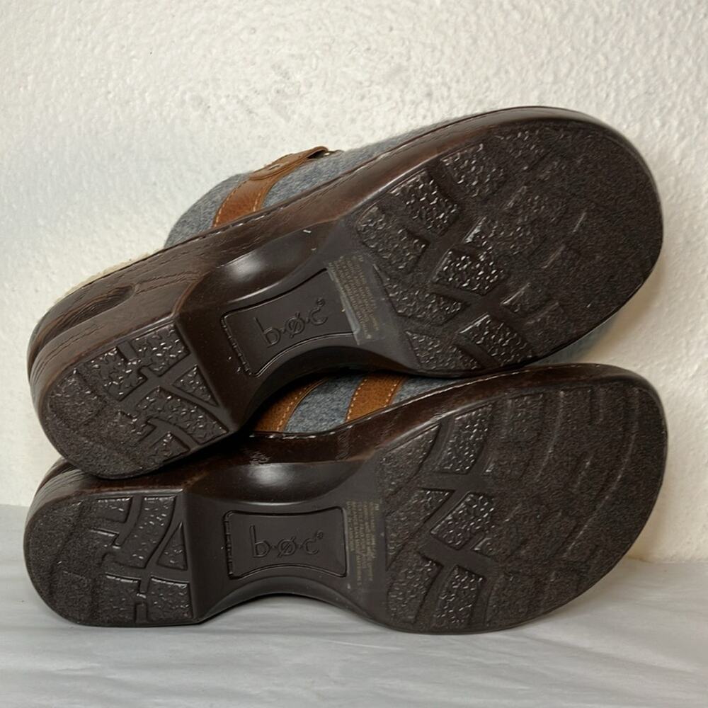 NWT Women's b.o.c. Mae Wool Comfort Clog slip‎ on super soft warm - Picture 5 of 6